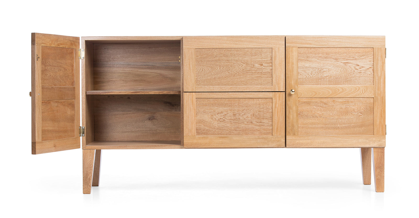 Aparador Leif, Roble Sólido
