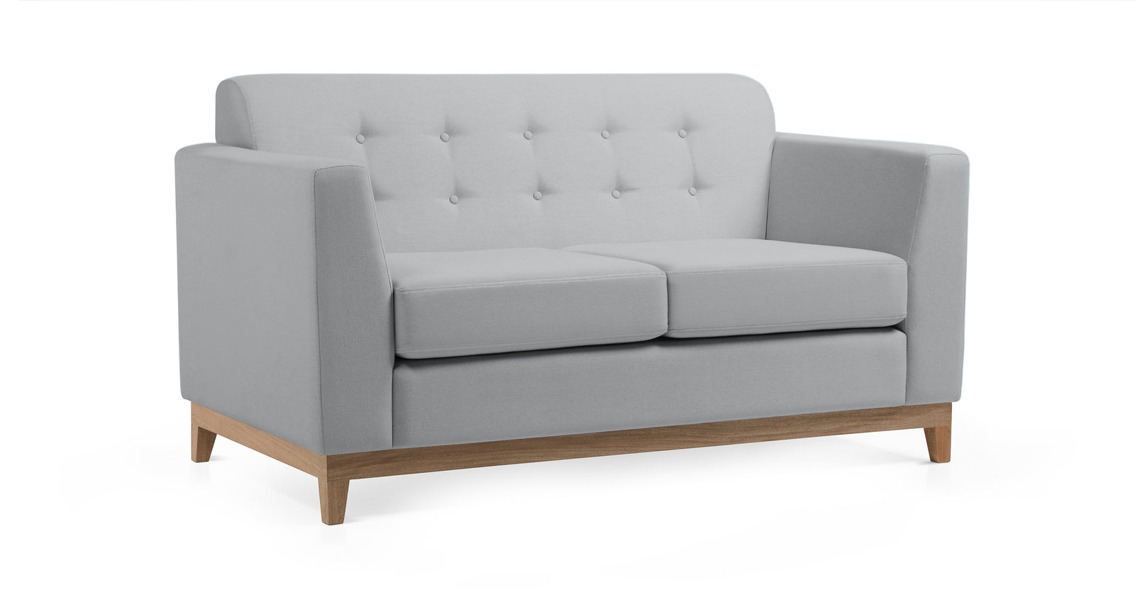 Sofá Ennis de 2 Plazas, Gris