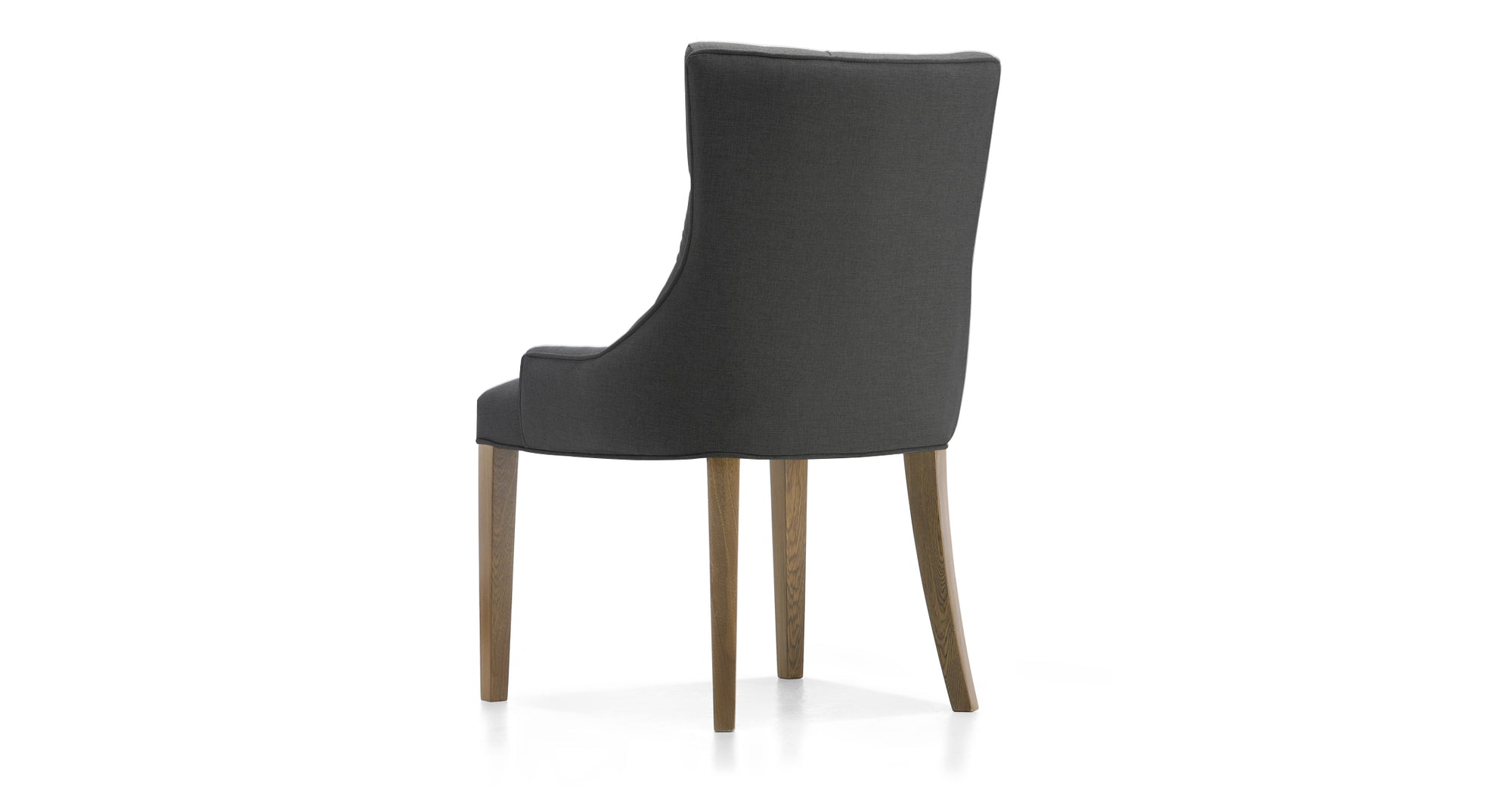 Silla de Comedor Fawn, Gris Oscuro