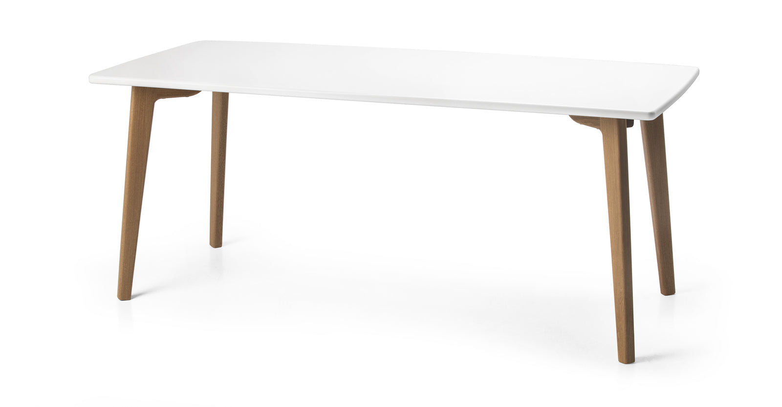 Comedor Lennart, Roble y Blanco