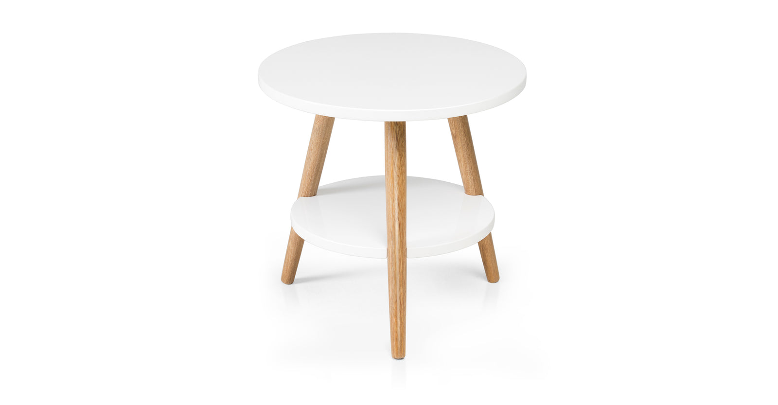 Mesa Lateral River, Natural y Blanco