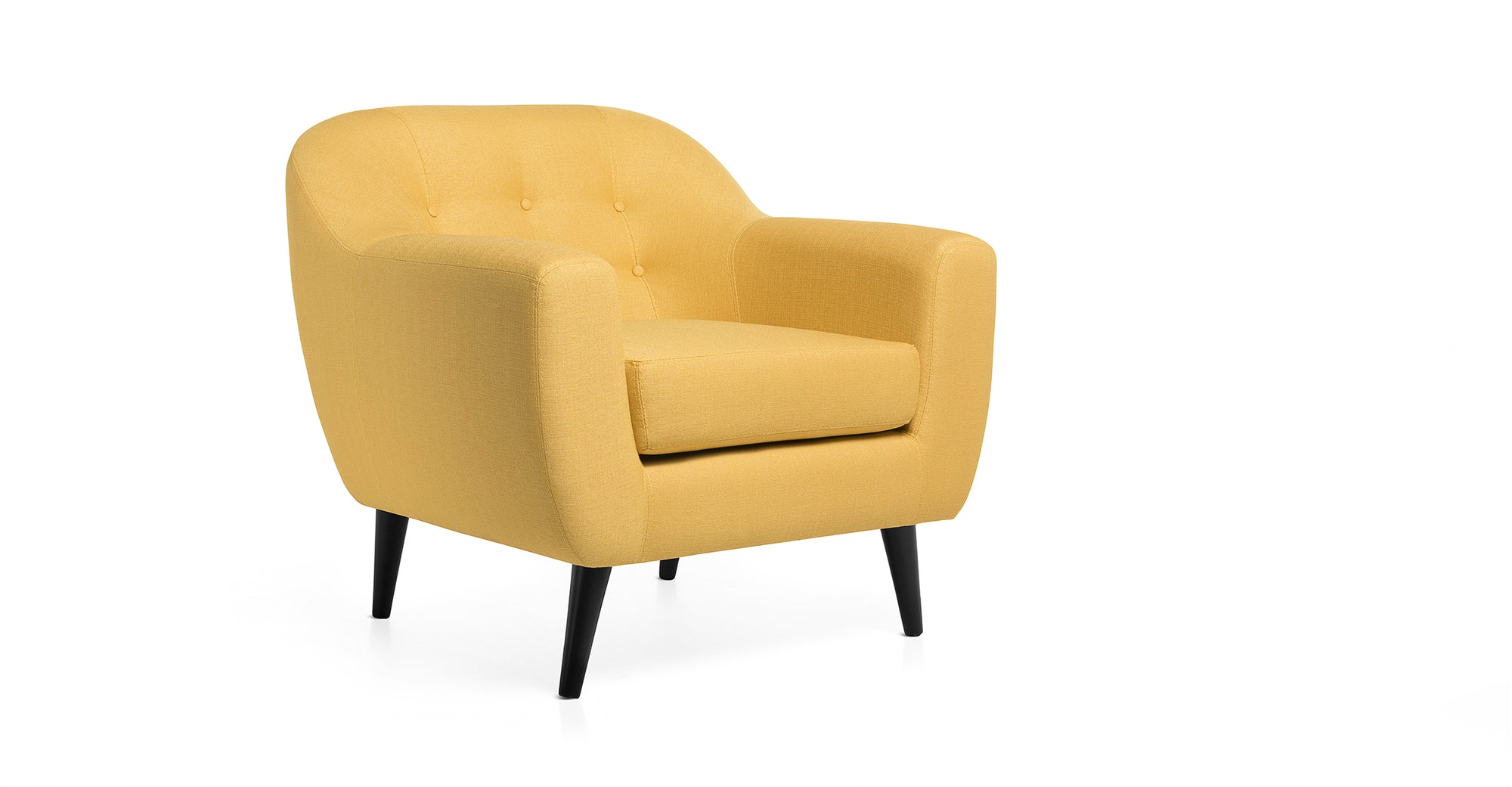 Sillón Cadence, Amarillo Ocre