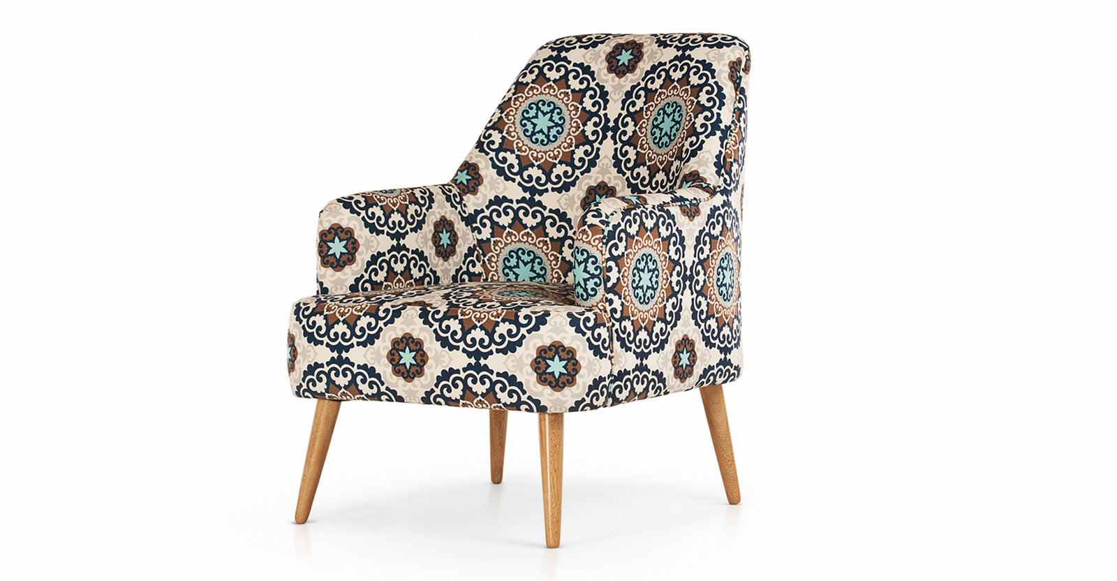 Sillón Burnham, Azul