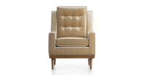 Sillón Jett, Oro Velvet