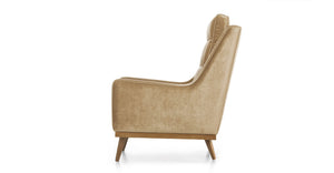 Sillón Jett, Oro Velvet