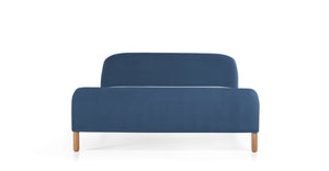 Cama Queen Cadwell, Azul profundo