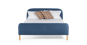 Cama Queen Cadwell, Azul profundo