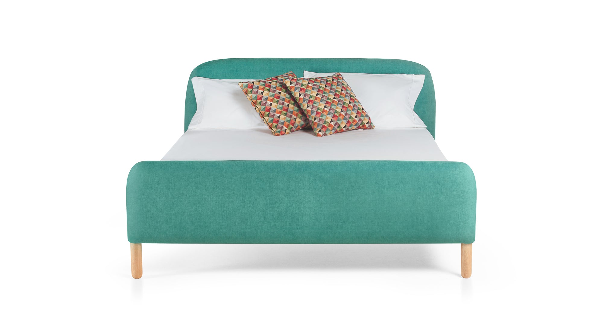 Cama King Cadwell, Verde Marina