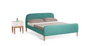 Cama King Cadwell, Verde Marina