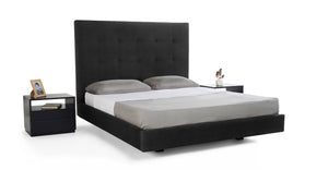 Cama King Soren, Gris Carbon