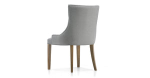 Silla de Comedor Fawn, Gris Perla