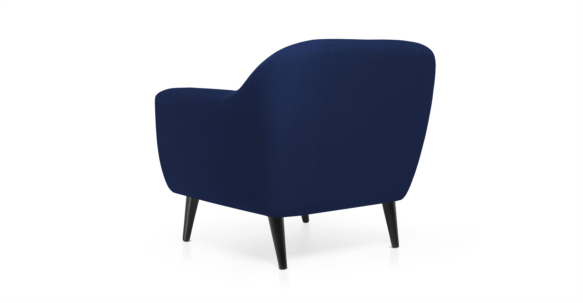 Sillón Cadence, Azul Rey con Botones Arcoíris