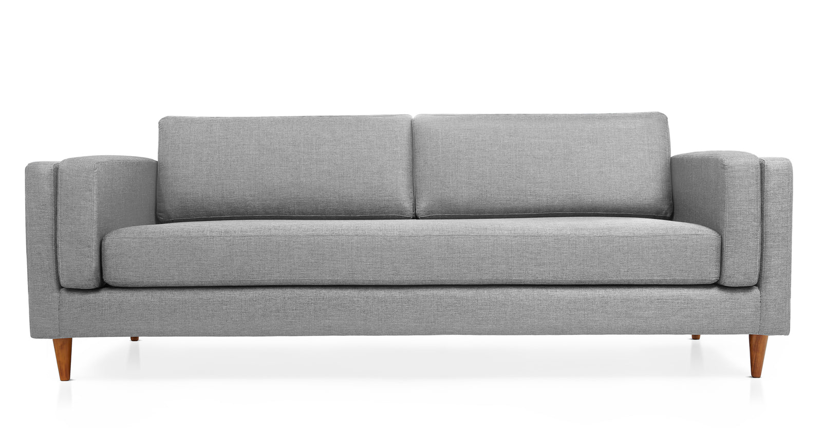 Sofá Matilda de 3 Plazas, Gris Plata